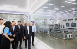 Phó Thủ tướng Thường trực Chính phủ Nguyễn Hòa Bình thăm, kiểm tra một số dự án tại Quảng Ninh