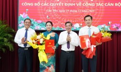 Cần Thơ trao quyết định điều động bổ nhiệm cán bộ chủ chốt