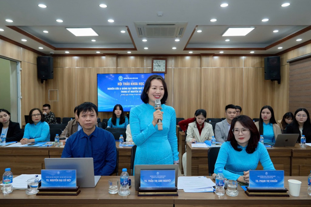 TS Nguyễn Thị Ánh Nguyệt - Trưởng Khoa Tiếng Trung Quốc, Trường Đại học Mở Hà Nội chia sẻ TS Nguyễn Thị Ánh Nguyệt - Trưởng Khoa Tiếng Trung Quốc, Trường Đại học Mở Hà Nội chia sẻ