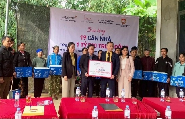 BAC A BANK trao tặng nhà cho các gia đình khó khăn tại Thanh Hoá