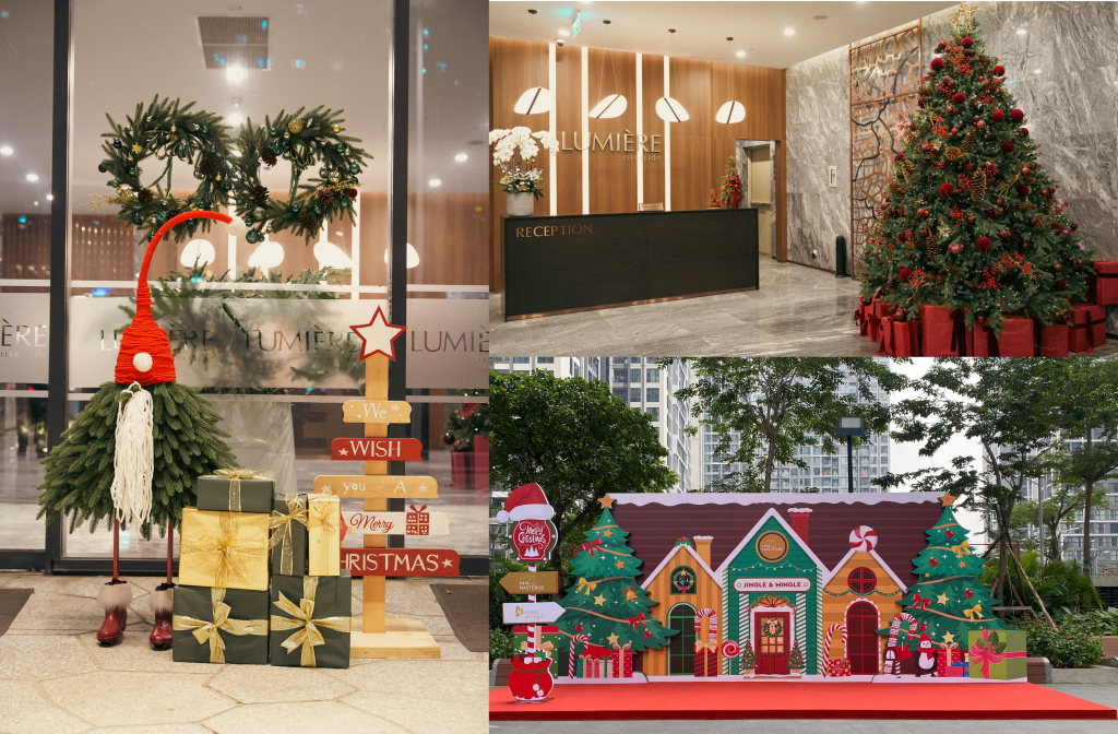 Không khí giáng sinh đã về với những không gian sống hàng hiệu của Masterise Homes Không khí giáng sinh đã về với những không gian sống hàng hiệu của Masterise Homes