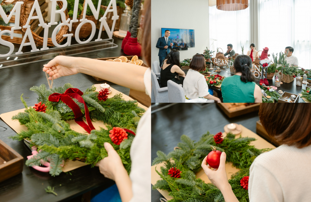 Từ những buổi tiệc trà ấm cúng, workshop thủ công, cho đến khoảnh khắc Santa gõ cửa từng căn hộ, mỗi trải nghiệm đều được cá nhân hóa và dẫn dắt bằng sự thấu hiểu cư dân Từ những buổi tiệc trà ấm cúng, workshop thủ công, cho đến khoảnh khắc Santa gõ cửa từng căn hộ, mỗi trải nghiệm đều được cá nhân hóa và dẫn dắt bằng sự thấu hiểu cư dân