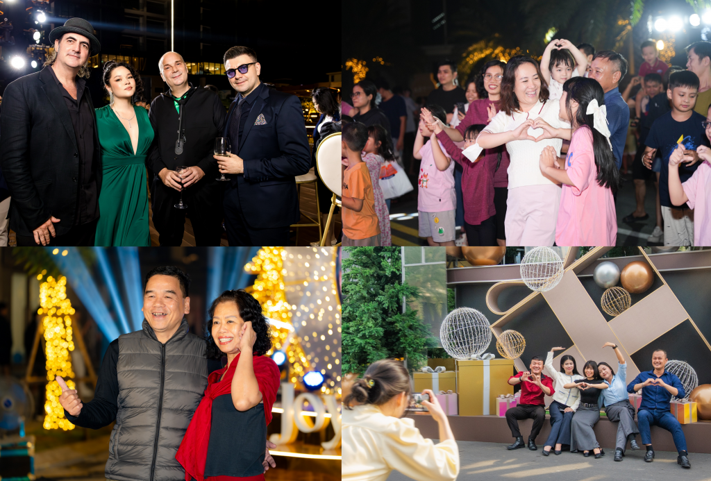 Tại các lễ hội nội khu, chợ phiên, workshop hay đêm nhạc, cư dân không chỉ tham dự mà cùng nhau tạo nên bầu không khí chung – nơi sự đồng điệu trong gu sống, sự tôn trọng lẫn nhau và tinh thần cởi mở trở thành chất keo gắn kết Tại các lễ hội nội khu, chợ phiên, workshop hay đêm nhạc, cư dân không chỉ tham dự mà cùng nhau tạo nên bầu không khí chung – nơi sự đồng điệu trong gu sống, sự tôn trọng lẫn nhau và tinh thần cởi mở trở thành chất keo gắn kết