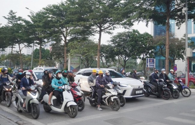 Sinh viên Thủ đô hướng tới văn hóa giao thông văn minh