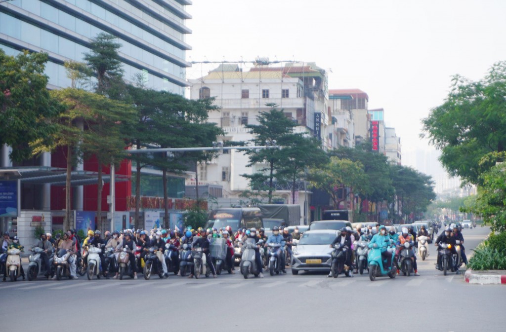 Sinh viên Thủ đô hướng tới văn hóa giao thông văn minh Sinh viên Thủ đô hướng tới văn hóa giao thông văn minh