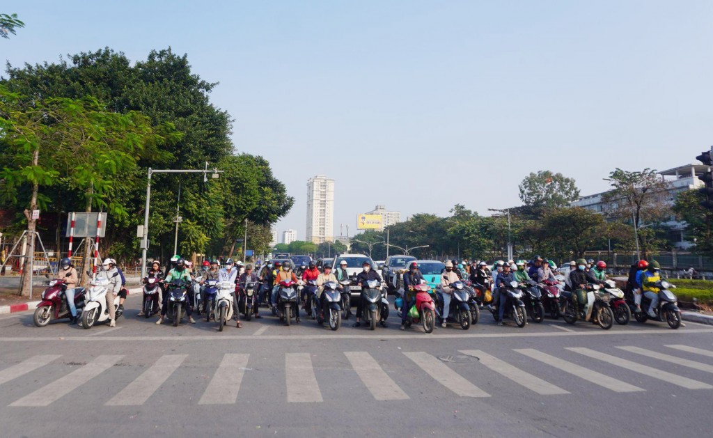 Sinh viên Thủ đô hướng tới văn hóa giao thông văn minh Sinh viên Thủ đô hướng tới văn hóa giao thông văn minh