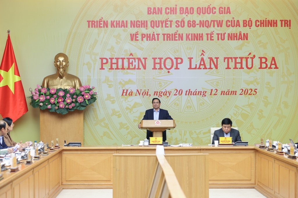 Thủ tướng chỉ rõ một số nhiệm vụ, giải pháp trọng tâm năm 2026 - Ảnh: VGP/Nhật Bắc