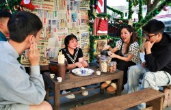 Độc đáo mô hình "Toa tàu di sản" tại phường Ba Đình