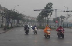 Bắc Bộ có sương mù, Trung Bộ đến Nam Bộ mưa cục bộ