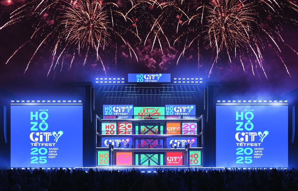 Hozo City Tết Fest 2025 - Mê cung trải nghiệm văn hóa, âm nhạc của TP Hồ Chí Minh