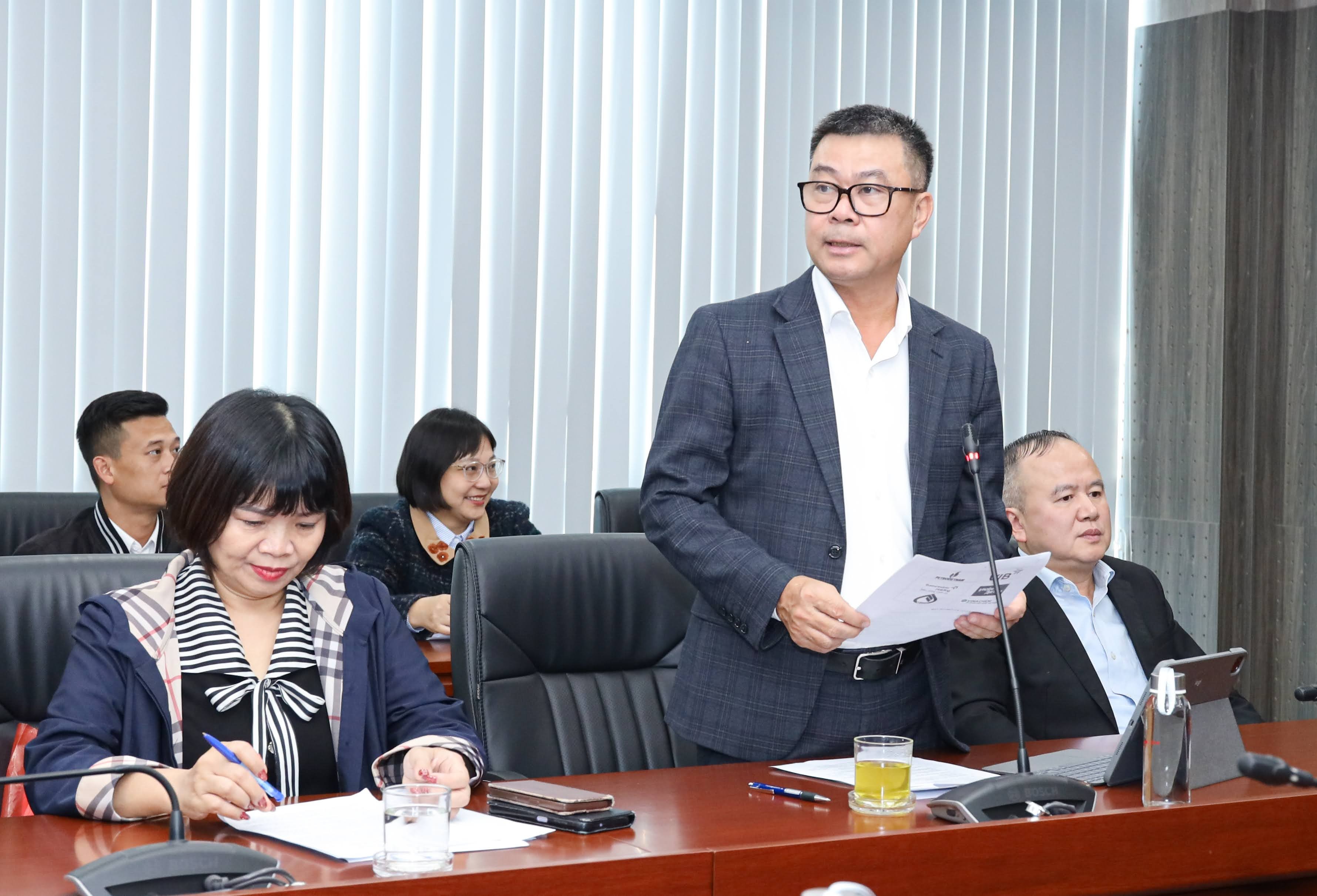 Ông Nguyễn Văn Bá, Tổng Biên tập Báo VietNamNet, Phó trưởng Ban thường trực Ban Tổ chức lễ Tuyên dương năm 2025 