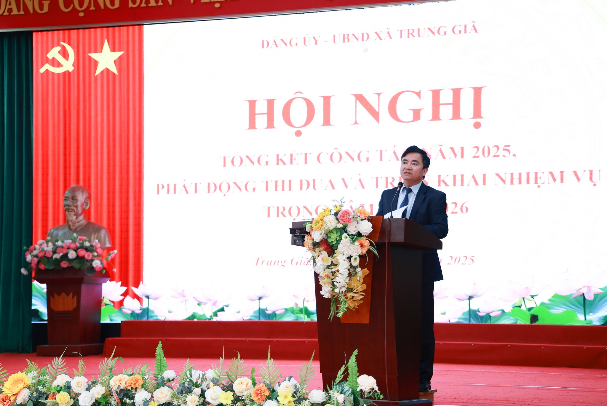 Xã Trung Giã phát động phong trào thi đua năm 2026
