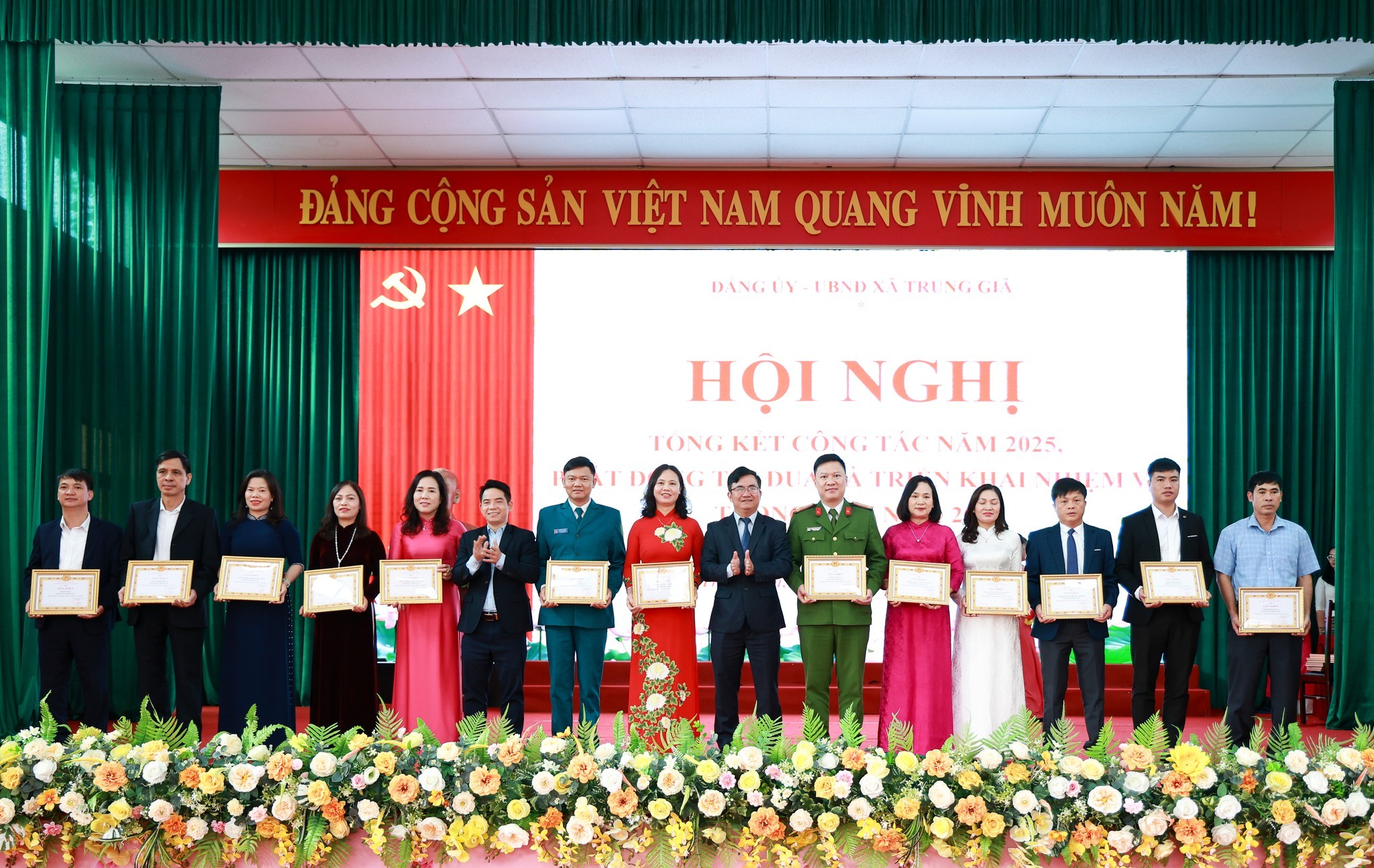 Xã Trung Giã phát động phong trào thi đua năm 2026