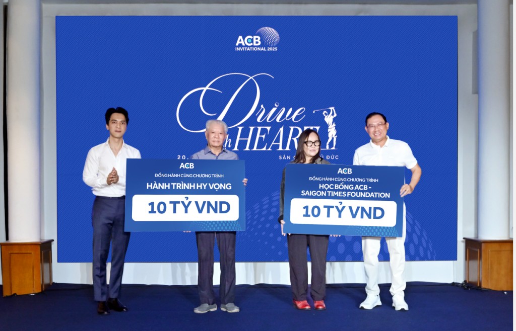 ACB tổ chức giải golf lan tỏa tinh thần chung tay vì cộng đồng