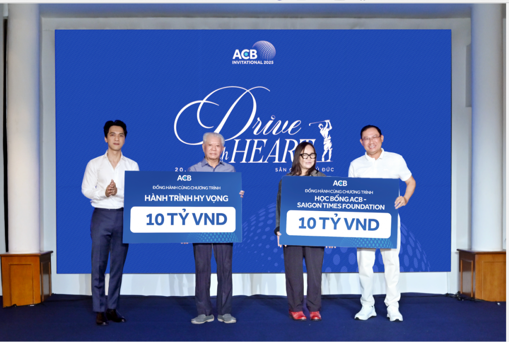 ACB tổ chức giải golf lan tỏa tinh thần chung tay vì cộng đồng