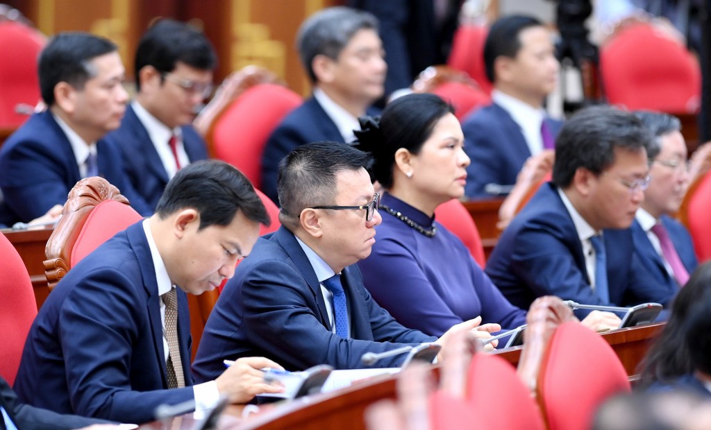 Các đại biểu tham dự phiên bế mạc hội nghị Các đại biểu tham dự phiên bế mạc hội nghị