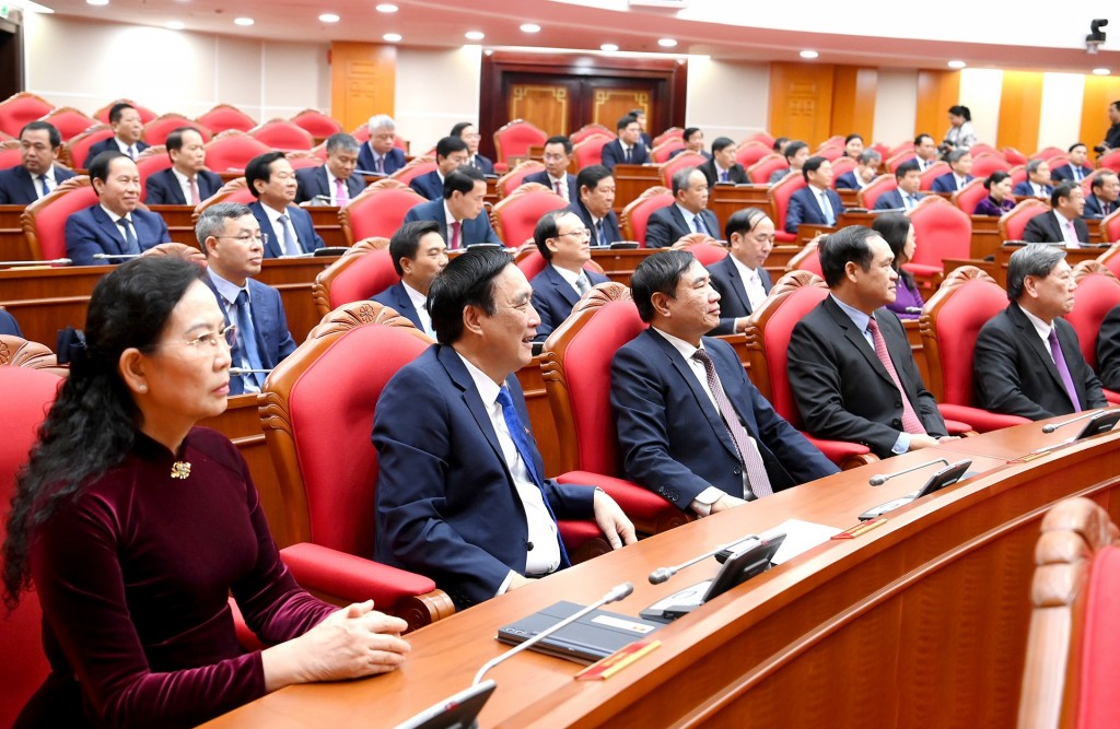 Các đại biểu tham dự phiên bế mạc hội nghị Các đại biểu tham dự phiên bế mạc hội nghị