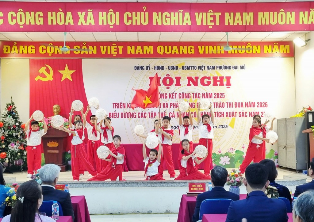 Xây dựng phường Đại Mỗ giàu đẹp, văn minh, nghĩa tình
