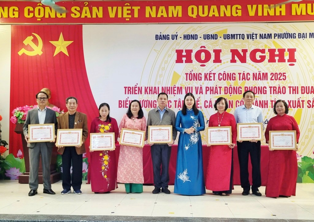 Xây dựng phường Đại Mỗ giàu đẹp, văn minh, nghĩa tình