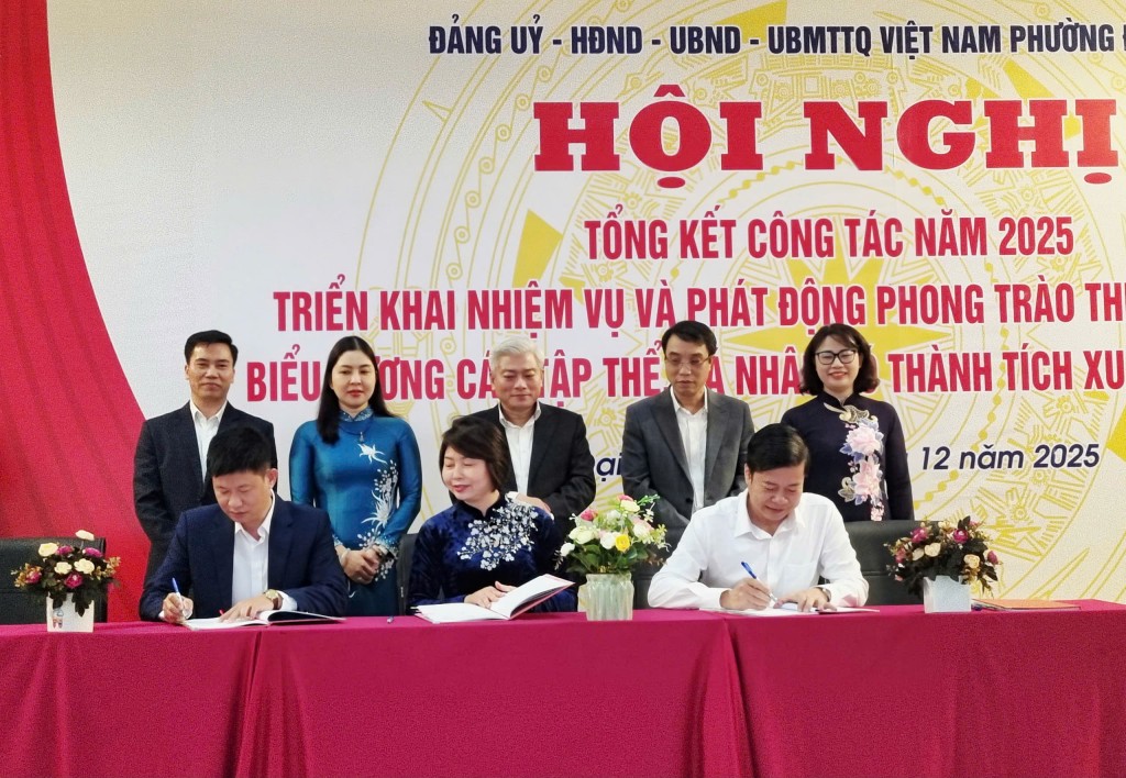 Chung sức, đồng lòng xây dựng phường Đại Mỗ giầu đẹp, nghĩa tình