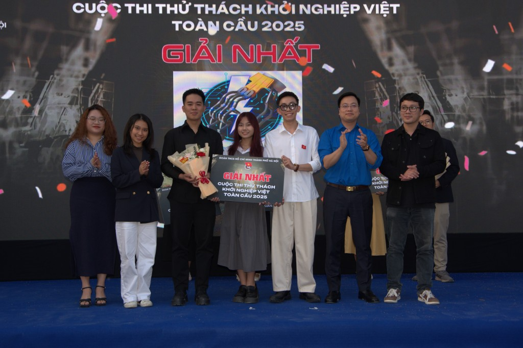 Đội thi đến từ Đà Nẵng giành giải Nhất thử thách khởi nghiệp 2025