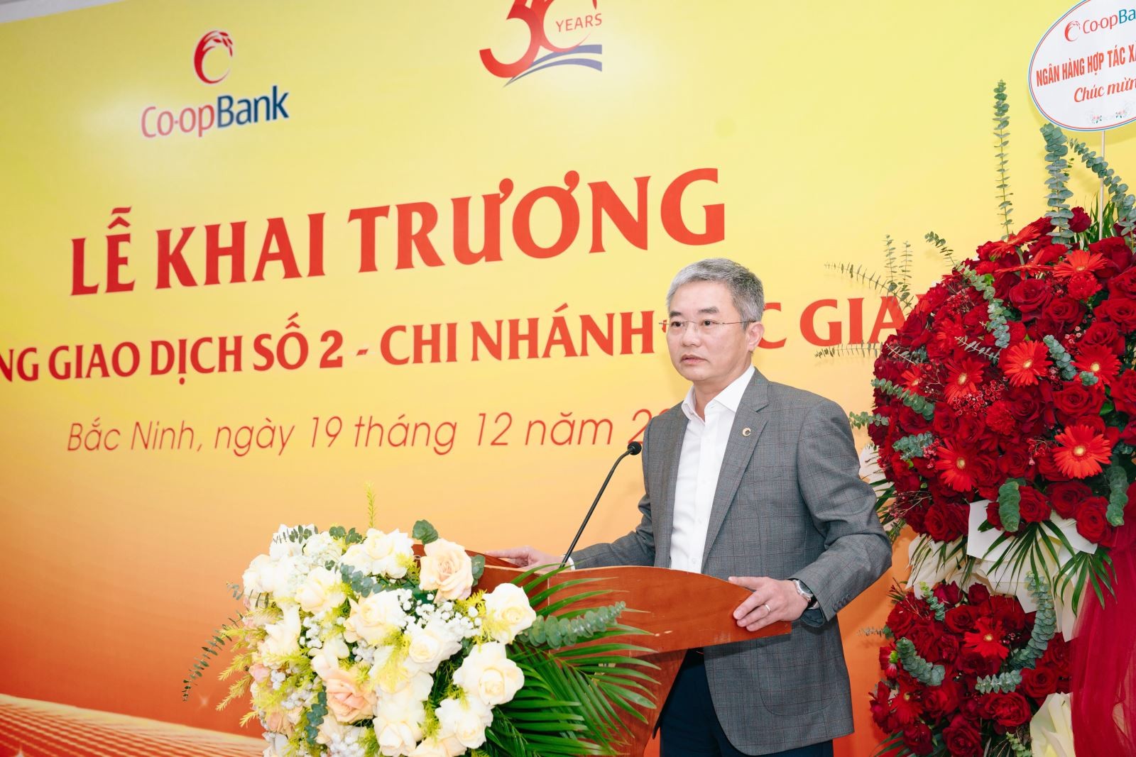 Co-opBank chi nhánh Bắc Giang khai trương Phòng giao dịch số 2