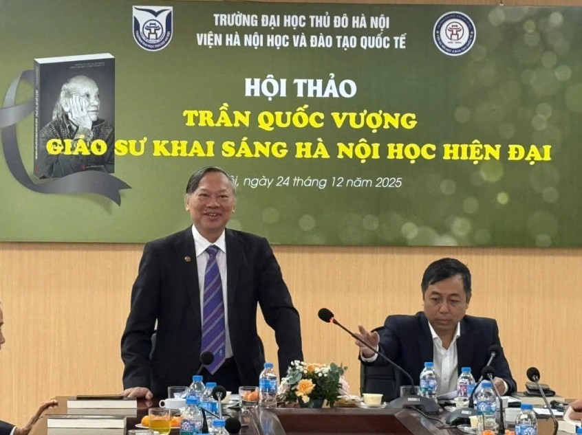 Giáo sư Trần Quốc Vượng: Trí tuệ lớn khai mở tư duy Hà Nội