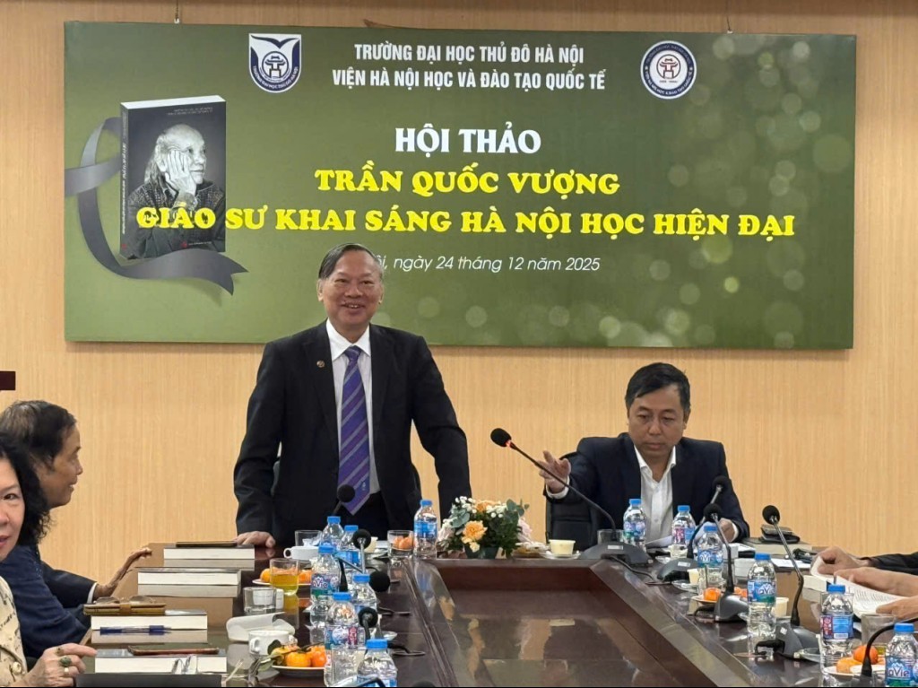 Giáo sư Trần Quốc Vượng: Trí tuệ lớn khai mở tư duy Hà Nội