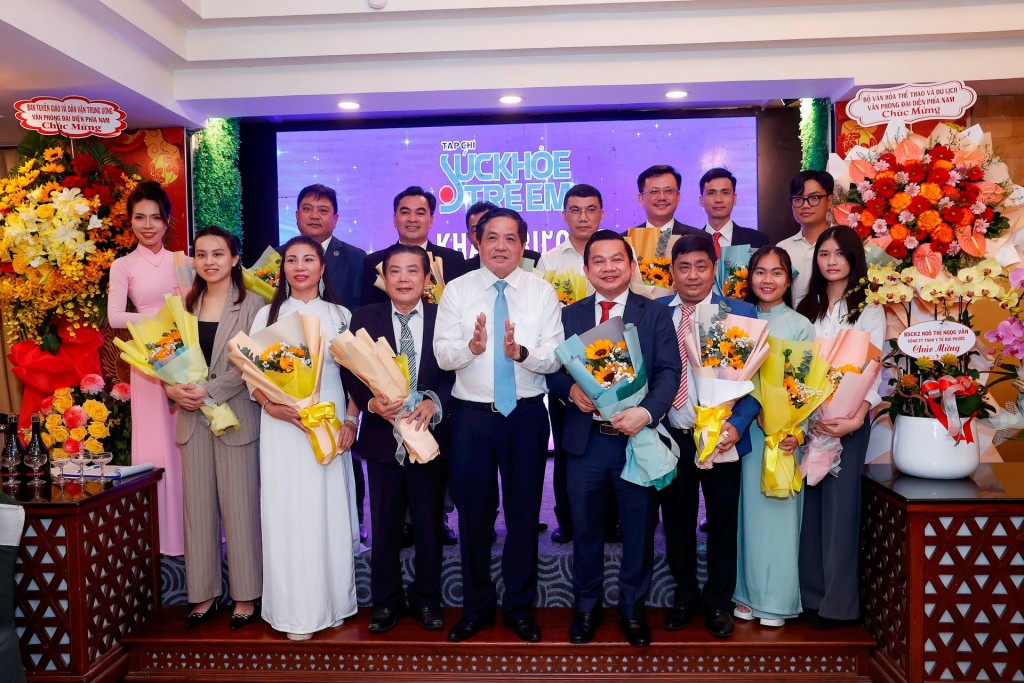 Khai trương Văn phòng đại diện Tạp chí Sức khỏe Trẻ em khu vực phía Nam tại TP Hồ Chí Minh