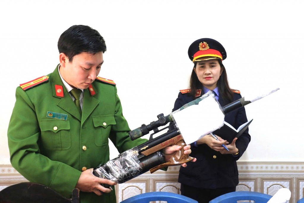 Nghệ An: Bắt 42 đối tượng, thu giữ 64 khẩu súng quân dụng, 28.720 viên đạn...