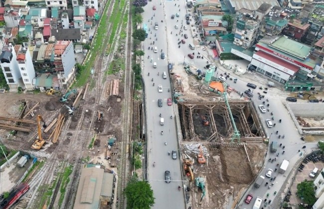 Điều chỉnh tổ chức giao thông nút Giải Phóng - Kim Đồng từ ngày 25/12