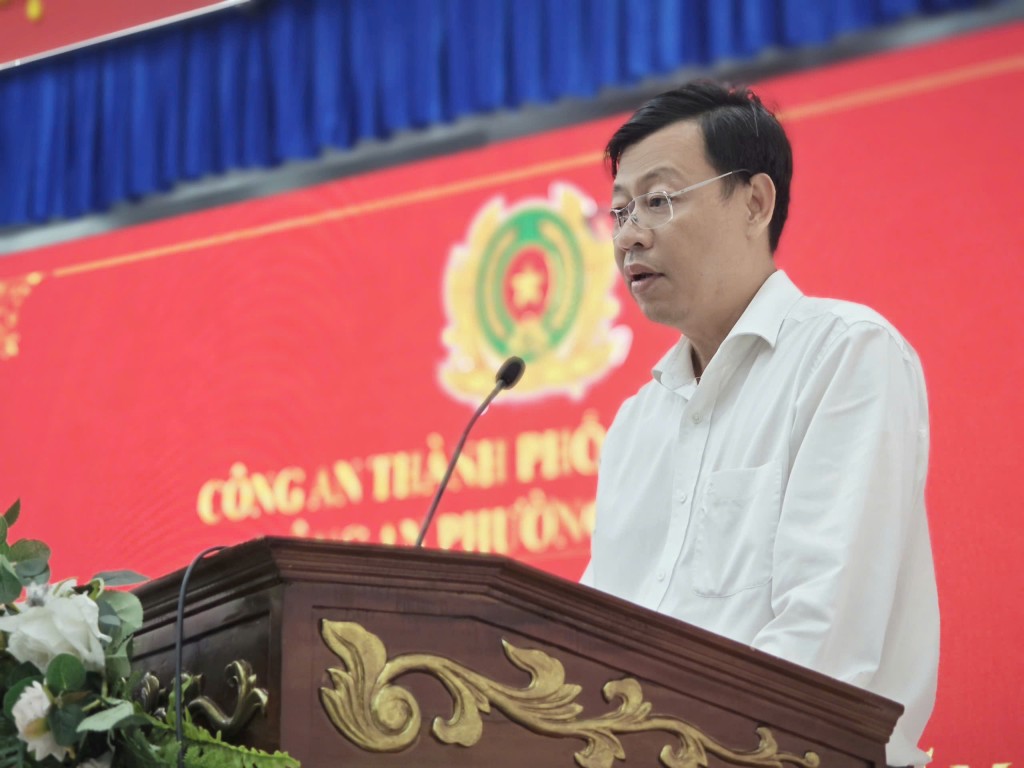 Công an phường Tây Nam khẳng định vai trò nòng cốt bảo đảm an ninh trật tự