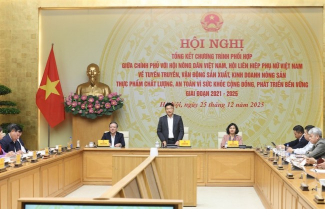 Sẽ có chương trình phối hợp mới giữa 3 chủ thể quan trọng về vận động sản xuất nông sản thực phẩm an toàn