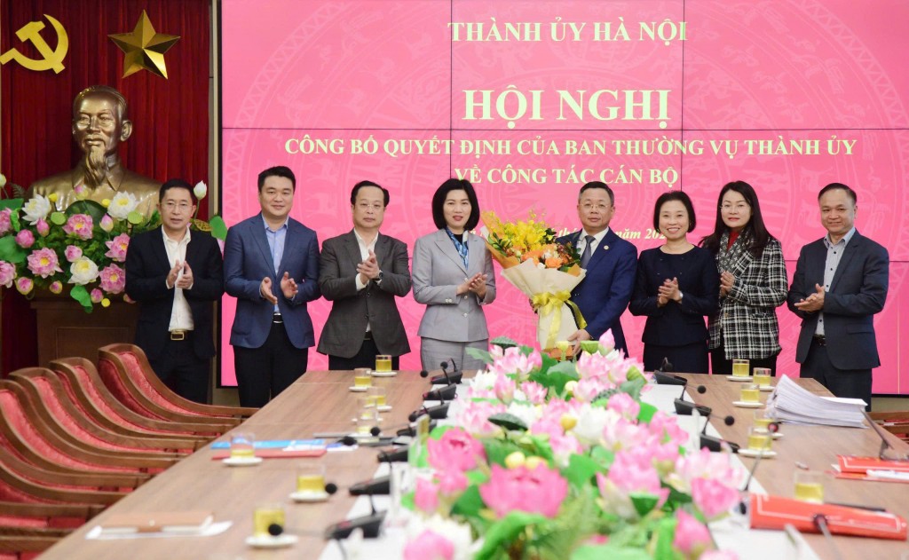 Đồng chí Trần Thanh Hà giữ chức Chánh Văn phòng Đoàn ĐBQH và HĐND TP Hà Nội