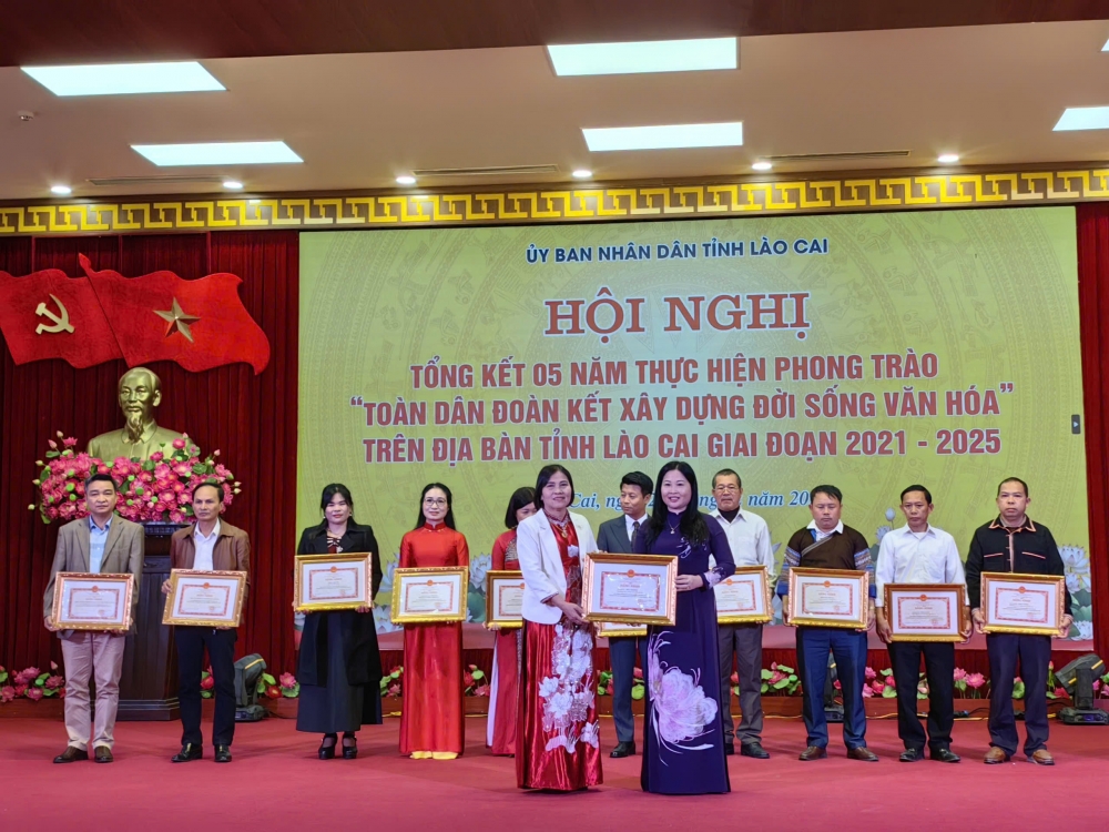 Lào Cai: Phong trào“Toàn dân đoàn kết xây dựng đời sống văn hóa” đi vào chiều sâu, toàn diện
