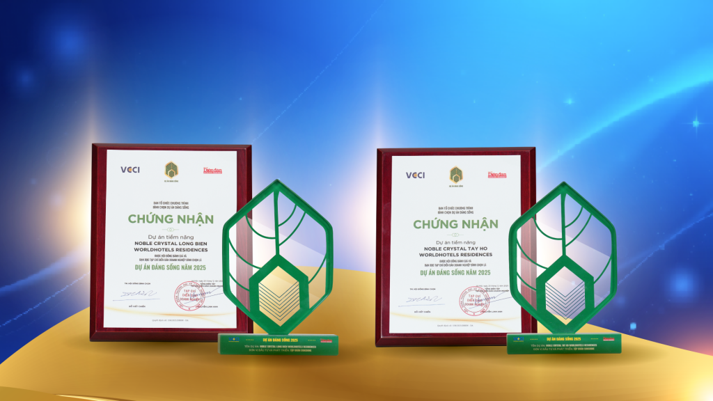 Bộ đôi dự án hàng hiệu của Sunshine Group được vinh danh tại chương trình “Dự án đáng sống” 2025