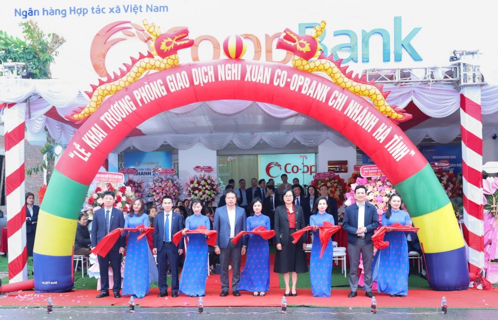 Co-opBank chi nhánh Hà Tĩnh khai trương Phòng giao dịch Nghi Xuân