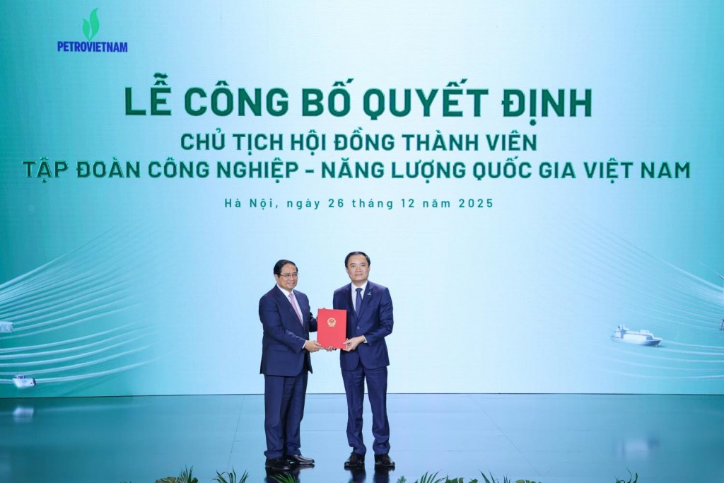 Thủ tướng bổ nhiệm đồng chí Lê Ngọc Sơn giữ chức Chủ tịch HĐTV Petrovietnam