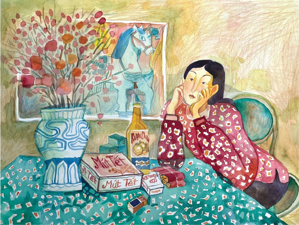 Hơi thở mùa xuân trong 