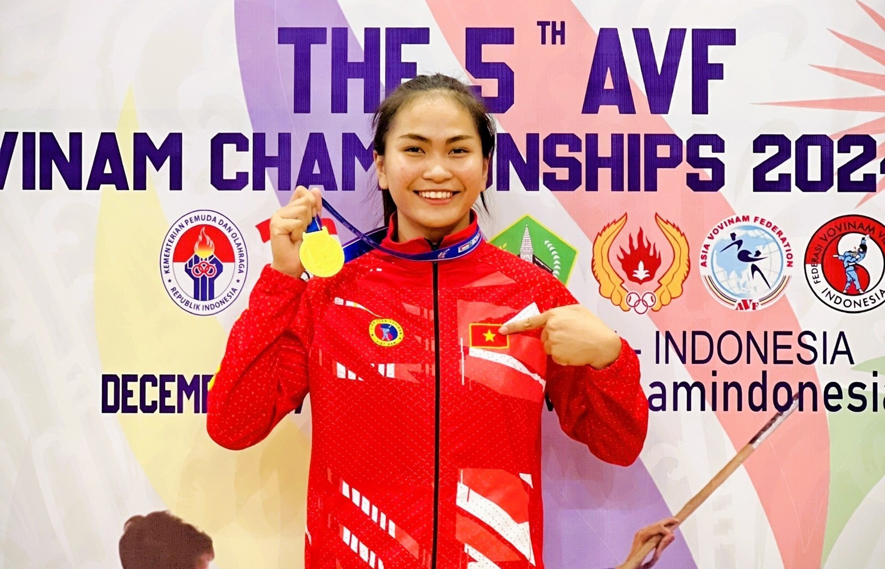 Cô gái S’tiêng viết nên hành trình vàng của Vovinam Việt Nam