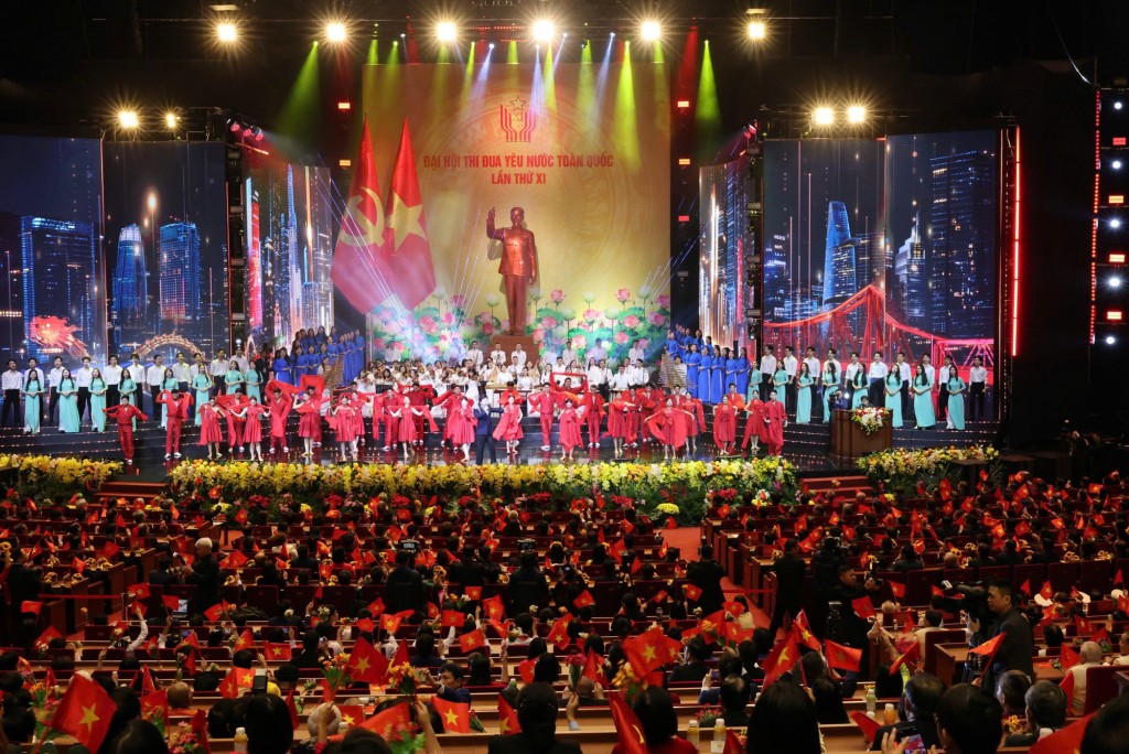 [Chùm ảnh] Khai mạc Đại hội Thi đua yêu nước toàn quốc lần thứ XI