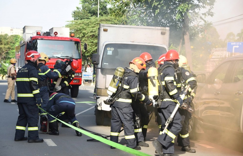 TP Hồ Chí Minh diễn tập ứng phó sự cố bức xạ và hạt nhân