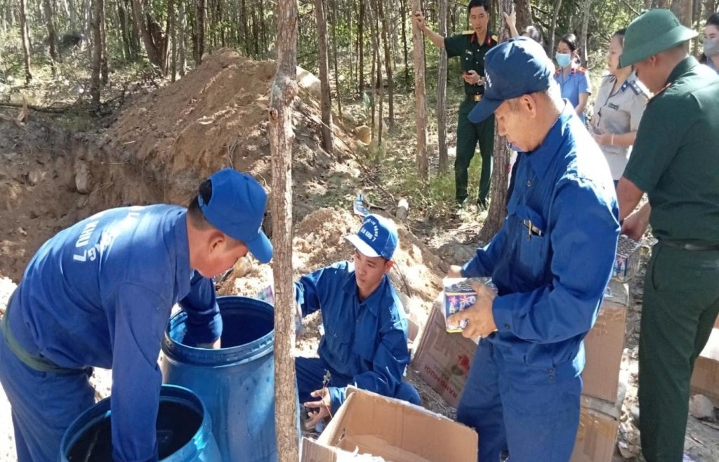 Lâm Đồng quyết liệt trấn áp nạn buôn bán pháo lậu