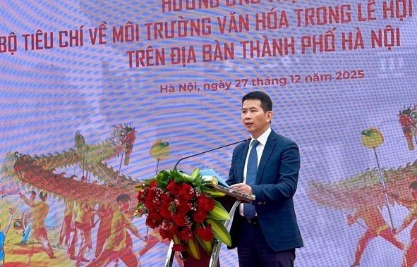 Chung tay xây dựng môi trường văn hóa trong lễ hội truyền thống