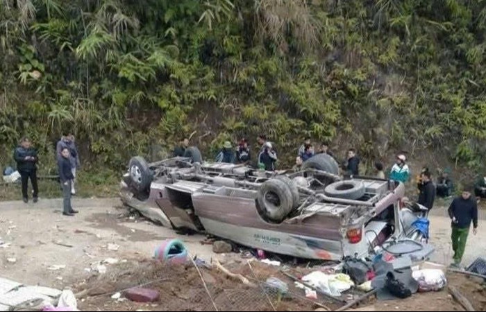 Vụ tai nạn lật xe ở Lào Cai làm 9 người tử vong: Nguyên nhân do phương tiện mất phanh