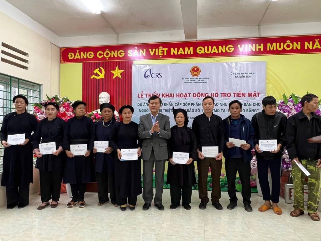 Huy động nguồn lực quốc tế hỗ trợ người dân vùng thiên tai