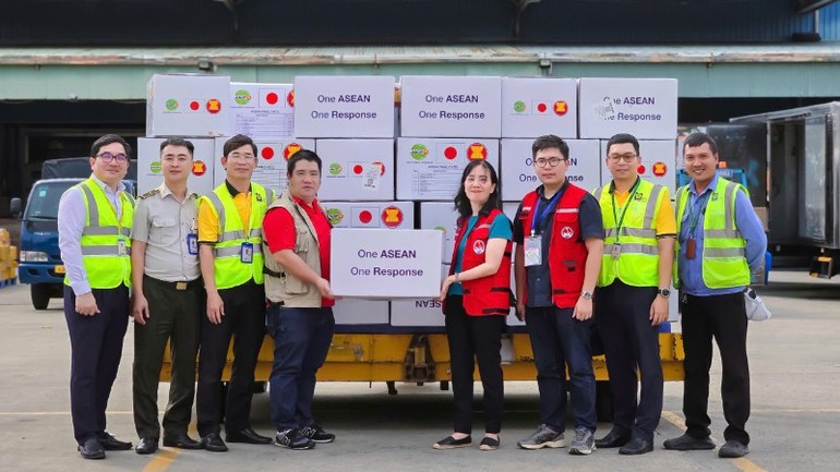 Huy động nguồn lực quốc tế hỗ trợ người dân vùng thiên tai