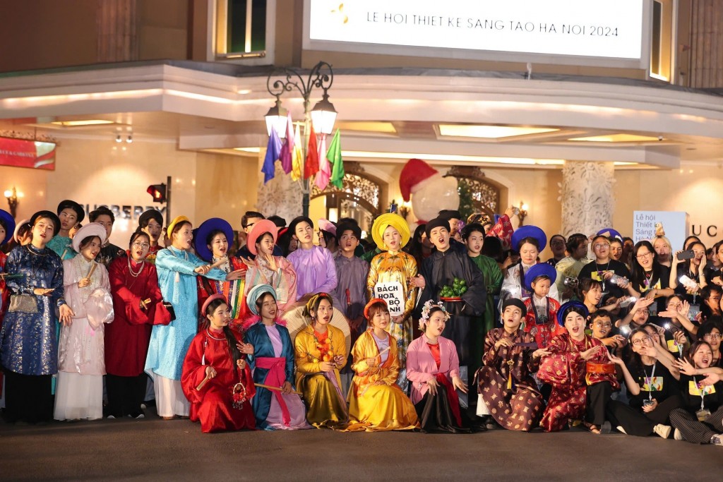 Lễ hội Thiết kế sáng tạo Hà Nội 2024 thu hút 30 vạn du khách thăm quan