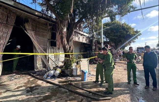 Khẩn trương điều tra nguyên nhân vụ cháy tại xã Hòa Phú, tỉnh Đắk Lắk