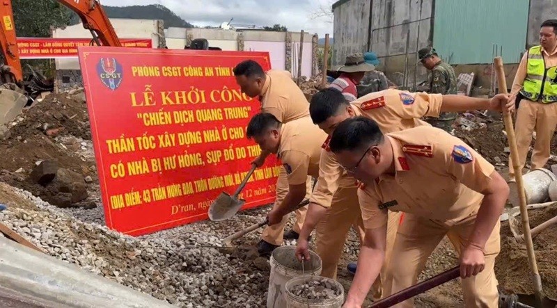 Tuổi trẻ Công an Lâm Đồng xung kích trên các mặt trận